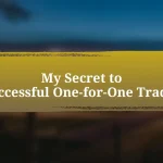 My Secret to Successful One-for-One Trades