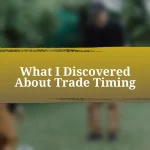 What I Discovered About Trade Timing