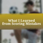 What I Learned from Scoring Mistakes
