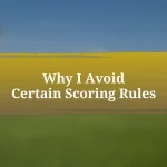 Why I Avoid Certain Scoring Rules